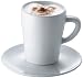 Bodum Hole-In-One Cappuccino/Coffee Cup & Saucer, Set of 4