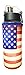 Koverz Neoprene 24-30 oz Water Bottle Insulator Cooler Coolie - American Flag