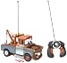 Dickie-Spielzeug 203089507 - Disney Cars 2 - RC Mater, 3-Kanal Funkfernsteuerung,Front-Projektile abschießbar, Kanonen seitl. mit Licht und Sound,27 + 40 MHz, Maßstab 1:16, 29 cm, braun
