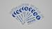 5 Authentic ADT Home Security Alarm System Double Sided Window Stickers Decals
