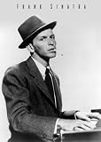 Frank Sinatra Smoking At Piano New Rat Pack Art Poster Print - 16