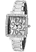 Invicta Women's 10670 White Wildflower Collection Diamond Accented Square Watch