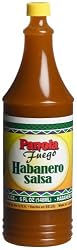 Panola Pepper Fuego Habanero Hot Sauce, 6-Ounce Bottle Plastic (Pack of 24)