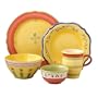 Pfaltzgraff Pistoulet 20-Piece Dinnerware Set, Service for 4