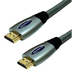 HORIC HDMI�P�[�u�� v1.3a�K�i 2.0m �t��HD1080p�Ή� �����b�L�[�q HDM20-730WH