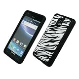 EMPIRE Black and White Zebra Stripes Design Silicone Skin Case Cover for AT ....