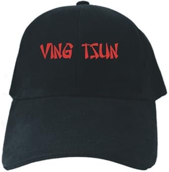 Caps Black Embroidery " Ving Tsun Oriental Style " Martial Arts