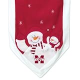 Mississippi State Bulldogs 72x15 Snowman Table Runner - NCAA College Athletics