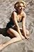 Marilyn Monroe Beach in swimsuit photography poster