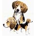 Beagle Desk Set
