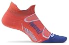 Feetures Elite Light Cushion No Show Tab Socks - Camellia/ Violet M