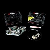 DiMarzio Modern Metal Humbucker Pre-Wired Pickup Set Black F-Spaced