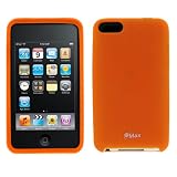 GTMax Orange Soft Rubber Silicone Skin Cover Case For Apple iPod touch 8GB 32GB 64GB 3rd 3G Generation NEWEST MODEL