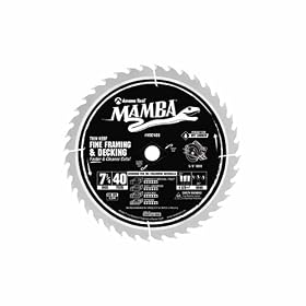 A.G.E. Series by Amana Tool MD7400 Fine Framing/Decking 7-1/4-Inch Dia x 40-Teeth x 5/8-Inch Bore, ATB-FT Grind, Carbide Tipped Saw Blade