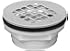 Oatey 42099 101 PNC PVC NO-CALK Shower Drain with Stainless Steel Strainer, 2-Inch