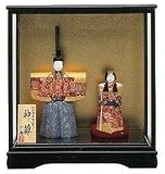 一秀 作 ひな人形 木目込 雛人形 神雛 520号 ケース入