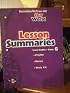 Our World Lesson Summaries Social Studies Grade 6