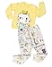 UniFriend Premium 100% COTTON Baby and Little Girls' 2 Piece Cotton Pajama 6M~8Y