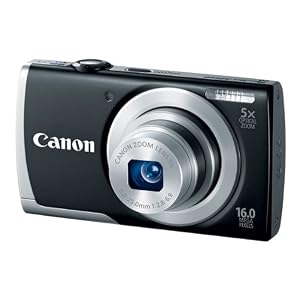 PowerShot A2500 16.0 MP Digital Camera with 5x Optical Zoom and 720p HD Video Recording (Black)