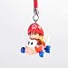 NINTENDO WII SUPER MARIO KART MINI 1.25" FIGURE CELL PHONE STRAP BABY MARIO_s-1