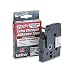 Electronics : BROTHER INTERNATIONAL CORP / BRTTZS221 / TZ Extra-Strength Laminated Adhesive Tape, 3/8w, Black on White / Sold as 1 EA