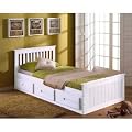 Mission 3ft white bed with 3 drawers FRAME ONLY
