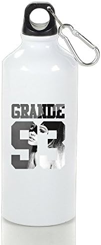 Singer Cute Cartoon Poster Stylish Custom Climbing Kettle Cups White With Carabiner Hook,400-600ml /6.5OZ