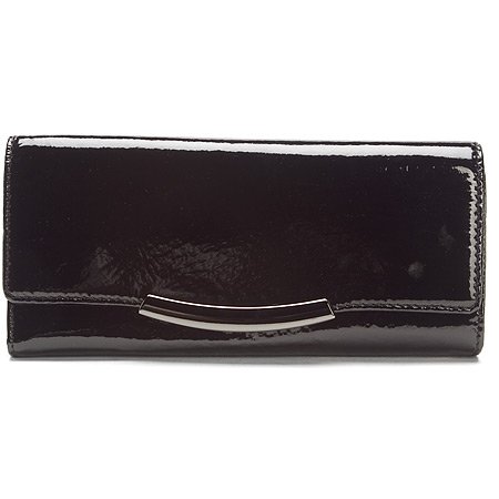 Hobo International Sadie Black Patent Trifold