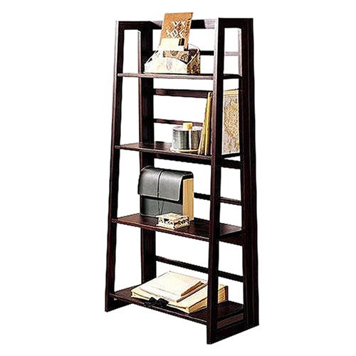 Dolce Dark Walnut Folding Bookcase