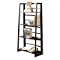Easy Folding Dark Wooden Bookcase - only $59!