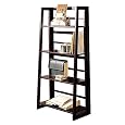 Dolce Dark Walnut Folding Bookcase