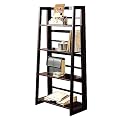 Dolce Dark Walnut Folding Bookcase