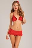 Betsey Johnson French Pastry Sliding Triangle Top