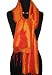 100% Beautiful Silk Scarf With Vivid Vibrant Colors Image #2