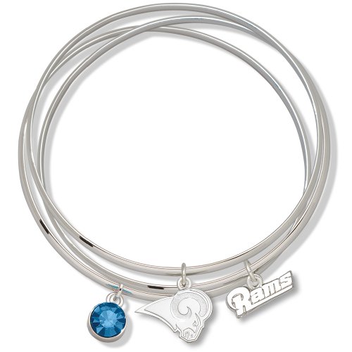 St. Louis Rams Triple Bangle Bracelet
