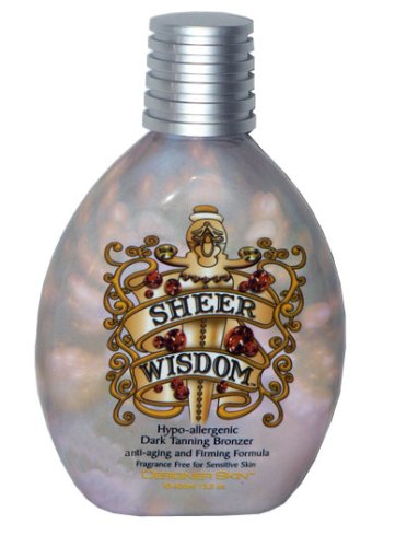 HealthPersonalCare: Designer Skin Sheer Wisdom Hypoallergenic Indoor Tanning Lotion 13.5 Oz