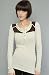 Free People The Trinket Henley Top in Oatmeal,Tops (L/S) for Women