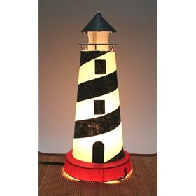 Illuminated Lighthouse Lamp