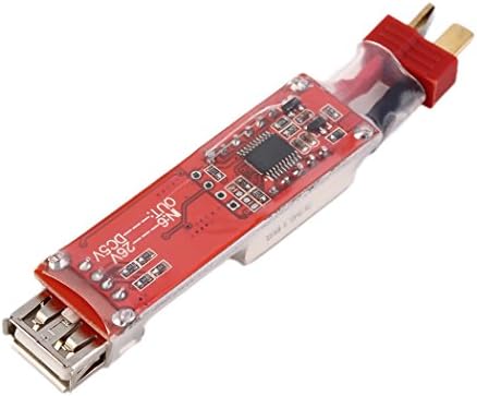 Gogomg 2S-6S Lithium Battery Charger Converter T-Plug With Voltage Display for Phone