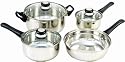 Cook N Home 7 Piece Stainless Steel Cookware Set