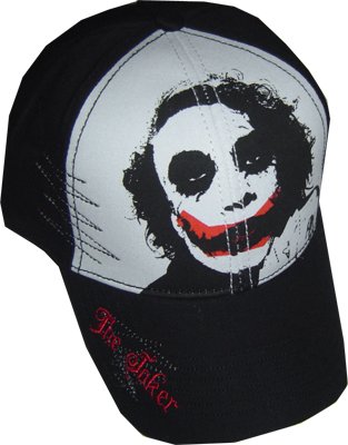  Batman Dark Knight: Baseball Cap Hat - Joker Put a Smile on Your face
