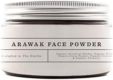 Arawak Face Powder (Loose) - Organic Non-Mica; Titanium Dioxide FREE - Loose Face Powder in Light