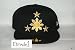 Black and Gold Philippines New Era Fitted 59Fifty Hat Filipino Cap