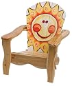 Bird Brain Model KD330 Garden Pals 'Sun' Child's Adirondack Chair