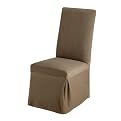 Stretch Piqué Dining Room Chair - Taupe