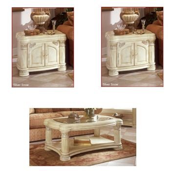 Monte Carlo 3 Piece Cocktail Table Set (1 BX-53201, 2 BX-53202)