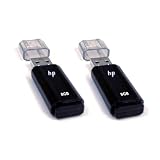 HP v125w 8 GB USB 2.0 Flash Drive 2-Pack P-FD8GBX2-HPV125W-FS