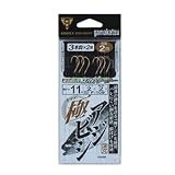 がまかつ(Gamakatsu) F-109 極アジビシ3本仕掛 金 11号 F-109