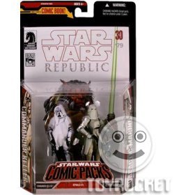 41K24yJhosL Star Wars Expanded Universe Exclusive Action Figure 2 Pack Commander Keller & Galactic Marine