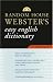 Book Random House Webster's Easy English Dictionary Intermediate